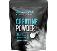 Créatine Monohydrate en Poudre 500 g - Créatine Monohydrate microfine, très soluble et hautement dosée - Sans additifs inutiles - Vegan