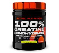 Créatine Scitec Nutrition - 100% Creatine Monohydrate - Lime Mint 300g