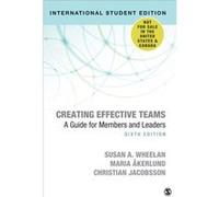 Creating Effective Teams - International Student Edition Susan A. Wheelan Maria Akerlund Christian Jacobsson (Auteur)