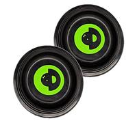 Creating The Difference - Ball Cup | Assiette de bowling | Plastique Noir | Support de présentation pour balles de sport | Gobelets à balles | Support de bowling | Dessous de verre | Anneau (Lot de