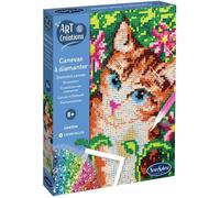 Art & Créations Art & Creations Canevas A Diamanter - Chaton