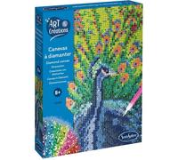 Sentosphère – Canevas à diamants – Paon – Multicolore