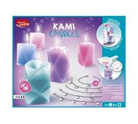 MAPED Creativ - Kami Candles - Coffret pour créer des Bougies Origami avec Surprises Bijoux - Fabriqué en France - Loisirs créatifs pour Enfants dès 8 Ans Multicolore