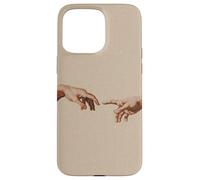 Création de Adam Fingers Michel-Ange Peinture Coque de Téléphone Coque pour iPhone 15 Pro Max