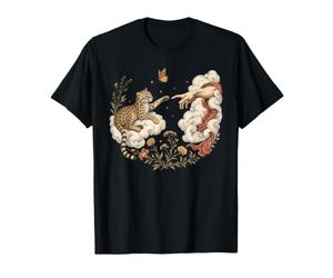 Création De Chat Tilcayo Main Nuages Fleurs Sauvages Meme T-Shirt
