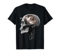Création de la chapelle Sixtine Adam Skull Michel-Ange T-Shirt