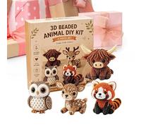 Création de perles à faire soi-même | Petites perles 3D faites à la main - Kit de bricolage en perles pour les amateurs, les débutants, les hommes, les femmes, les garçons, les filles, les jeunes, les