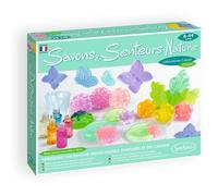 Sentosphère - Savons et Senteurs Nature - Coffret de savonnettes - kit DIY - Nénuphar, lotus, papillons ou grenouilles - A partir de 8 ans - 224