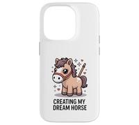 Création du Cheval de Mes rêves Kawaii Pastel Pony Coque pour iPhone 14 Pro