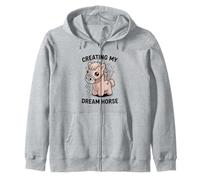 Création du Cheval de Mes rêves Kawaii Pastel Pony Sweat à Capuche