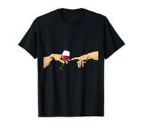 Création du vin rouge d'alcool d'Adam Michel Angelo T-Shirt