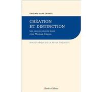 Création et distinction Ghislain-Marie Grange (Auteur)