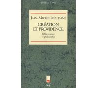 Création et providence Bible, science et philosophie - Jean-Michel Maldamé - Cerf - broché - Essai
