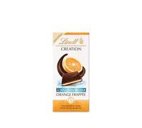 Lindt - Tablette CRÉATION Orange Frappée - Chocolat au Noir, 150g