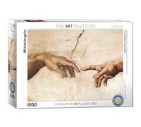 Eurographics Puzzle La création d'Adam de Michaelangelo (détail de la main) – 1000 pièces