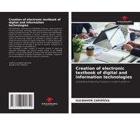 Creation Of Electronic Textbook Of Digital And Information Technologies