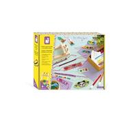 Janod - Coffret 13 Bijoux Pops à Créer + Métier à Tisser - Les Ateliers Bijoux - Kit Loisir Créatif Enfant - Apprentissage Motricité Fine et Créativité - Dès 8 ans - J07999