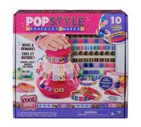 Cool Maker - Pop Style - Machine Kit Bracelet - Création bracelets - Bracelet Amitié - Utilisation Simple - Tendance Fun Facile - Rangement Intégré - Jouet Enfant 7 Ans et + - Loisir créatif enfant