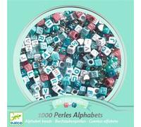 Création perle et bijou Djeco Perles alphabet Multicolore E