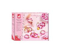 Janod Kit de création 10 bagues en perles Lovely à créer – Les Ateliers Bijoux – Dès 7 ans