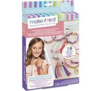 Création perle et bijou Lansay Make It Real Bracelets Suédine et Or Multicolore E
