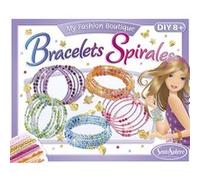 Sentosphère Kit de fabrication de bijoux My Fashion Boutique – Bracelets spirales – 3246