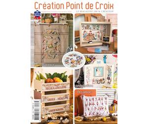 Creation Point de Croix n°108 "Spécial Rentrée" : Véronique Enginger, Hélène Le Berre, Perrette Samouiloff