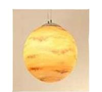 Création Post-Moderne Nine Planet Chandelier Personnalité Cosmic Decorative Plafond Lampe Cafe Restaurant Bar Island Chandelier Résine Round Pendant Light Huit planètes Disponibles en Neuf Tailles