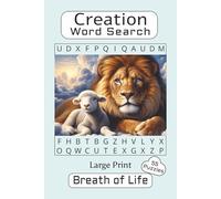 Creation Word Search: 55 Bible Word Search Puzzles, Large Print, About the Seven Days of Creation | Genesis Themed | Faith-Based Activity Book for ... Travel, Road Trips, Camping, and Relaxation