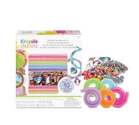 CREATIONS CRAYOLA Kit Crée tes bracelets Licorne Magique, activité créative et idée cadeau pour les filles, à partir de 8 ans, 04-2969