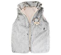 créations dani Gilet Peluche Marmotte - 2-3 Ans