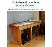 Créations de meubles en bois de récup': 20 projets à réaliser le temps d'un week-end