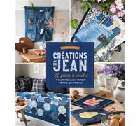 Créations en jean 20 pièces à coudre pour réenchanter votre quotidien - Cosabeth Parriaud - Marie Claire - broché - Guide