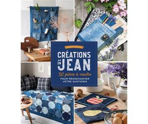 Créations en jean 20 pièces à coudre pour réenchanter votre quotidien - Cosabeth Parriaud - Marie Claire - broché - Guide