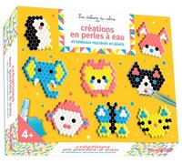Créations en perles à eau - coffret avec accessoires + 1 bloc de pages + 5 couleurs + - Collectif - Deux Coqs D'or - Coffret - Jeux livres objets