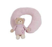 Créations Llopis Zzcostumes Costumes Llopis Coussin 20x24 cm avec Ours Lulu Rose 18 cm