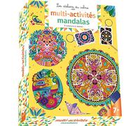 Coffret Multi-Activités Mandalas - 9 Créations À Réaliser - Avec Un Livret De 8 Pages Inclus