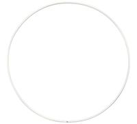 Creativ 100263 Anneaux de bricolage en métal, D : 15cm, Cercle, 10 Pièce