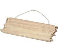 Creativ Panneau en bois de paulownia 57608 – 16 x 5,5 cm – Sangle intégrée