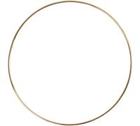 Creativ Anneau en fil métallique, D: 20 cm, épaisseur 3 mm, or, 1pc