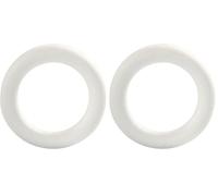 Creativ Anneau en polystyrène, blanc (Lot de 2)