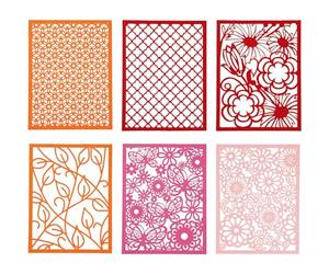 Creativ Bloc de papier cartonné avec des motifs façon dentelle