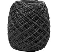 Creativ Chanvre naturel, épaisseur 1-2 mm, noir, 150m