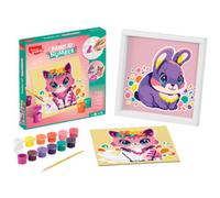 Creativ Coffret de peinture au numéro Chien & Renard