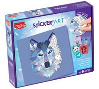Creativ Collage sur chiffres STICKER'ART CREATIVE SET