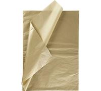 Creativ Company 200891, Papier cadeau, Or, Couleur unie, 500 mm, 700 mm, 14 g