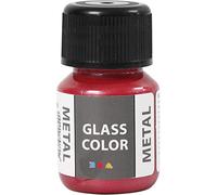 Creativ Company 35-Piece en Verre, en MÉTAL Couleur Rouge