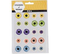 Creativ Company - 3d Eyes 20mm, 1 Sheet 28993