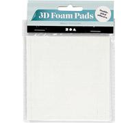Creativ Company - 3d Foam Pads White 5x5x2mm, 2 Sheets 24639