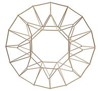 Creativ Company 52361 Décoration de Noël ornementale en métal et Laiton 1 pièce 280 mm 280 mm